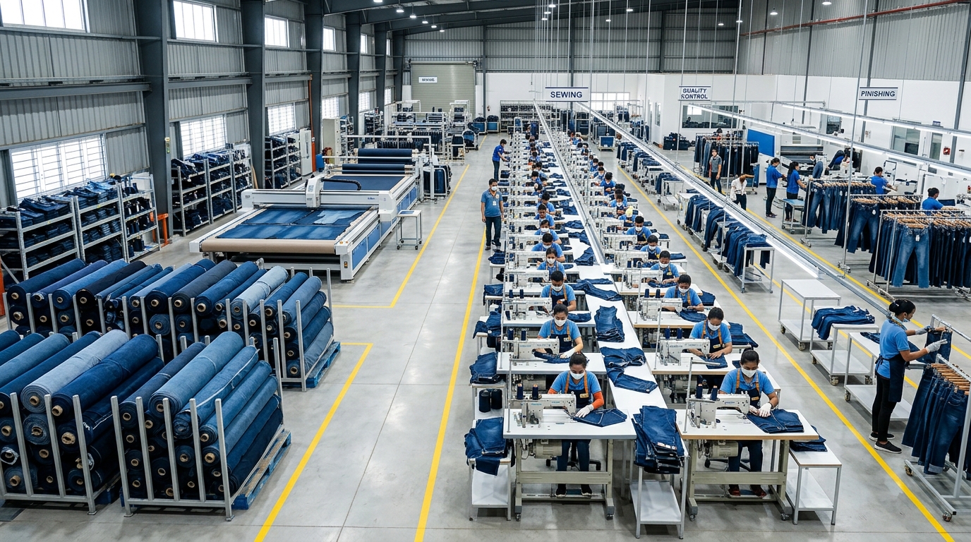 Denim Manufacturer, Gujarat